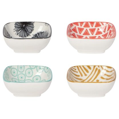 Now Designs Stamped Pinch Bowls, Mix & Prep, Set of 4 - Image 2