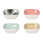 Now Designs Stamped Pinch Bowls, Mix & Prep, Set of 4