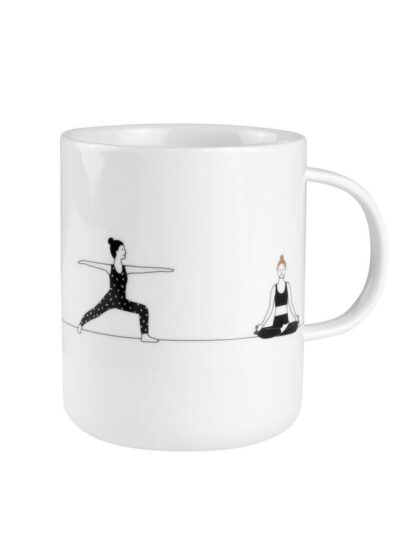 Räder Porcelain Mug, Yoga - Image 5