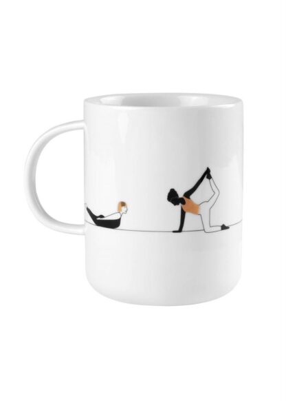 Räder Porcelain Mug, Yoga - Image 4