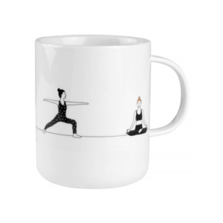 Räder Porcelain Mug, Yoga
