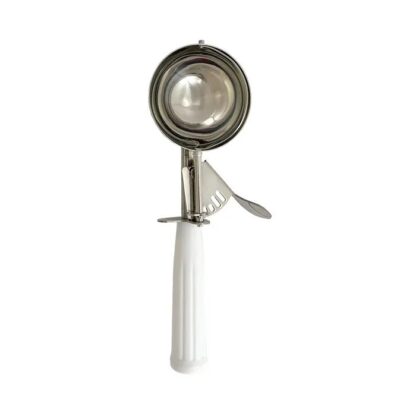 YesChef Portioner Scoop, 76mm, White - Image 2