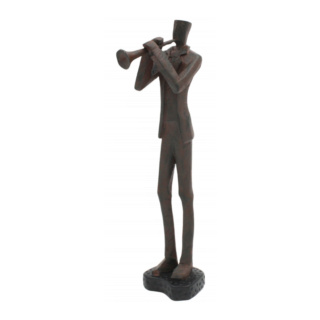 Decorative Figure, Musician with Trumpet