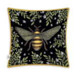 Museums & Galleries Cushion, Honey Bee, 45cm