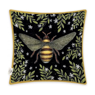 Museums & Galleries Cushion, Honey Bee, 45cm