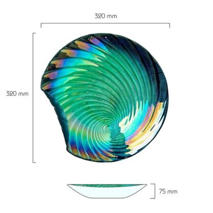 Anton Studio Bowl, Iridescent Shell - Image 3