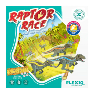 FlexiQ Raptor Race Board Game
