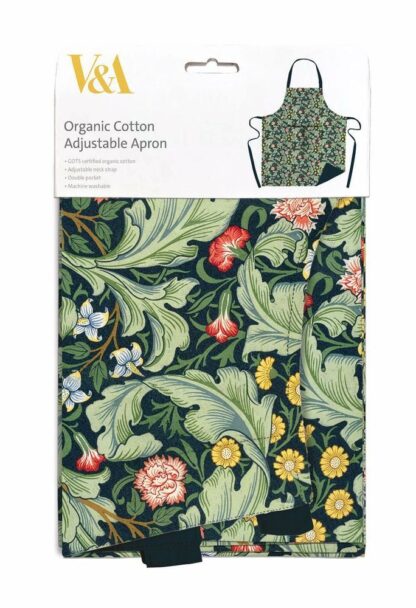 Museums & Galleries Organic Cotton Apron, Leicester Wallpaper - Image 2