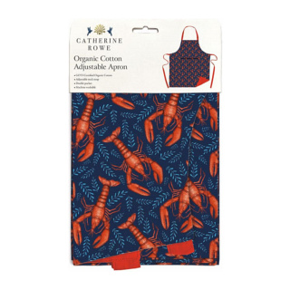 Museums & Galleries Organic Cotton Apron, Lobsters
