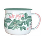 Wolfkamp & Stone Enamel Mugs, Puriri Moth, Set of 2