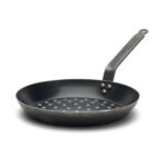 De Buyer Bluesteel Chestnut & Vegetable Pan, Outdoors