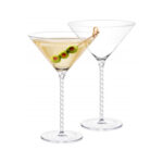 Wilmax Crystalline Martini Glass, Julia, 200ml, Set of 2