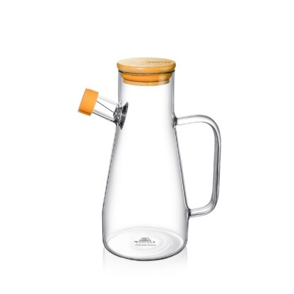 Wilmax Oil Bottle, Thermo-glass, Taper, 900ml - Image 2