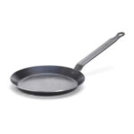 De Buyer Steel Pancake Pan, Blue Steel, 18cm
