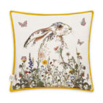 Museums & Galleries Cushion, Wildflower Hare, 45cm