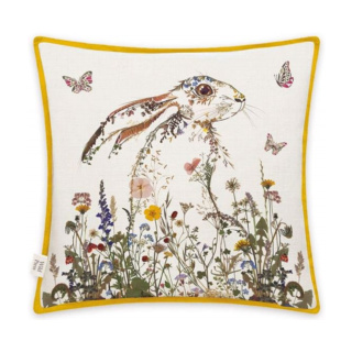 Museums & Galleries Cushion, Wildflower Hare, 45cm