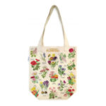 Cavallini & Co Tote Bag: The Language of Flowers