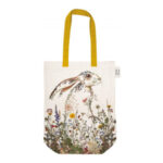Museums & Galleries Tote Bag: Wildflower Hare