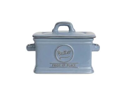 T&G Pride of Place Butter Dish: Blue - Image 2