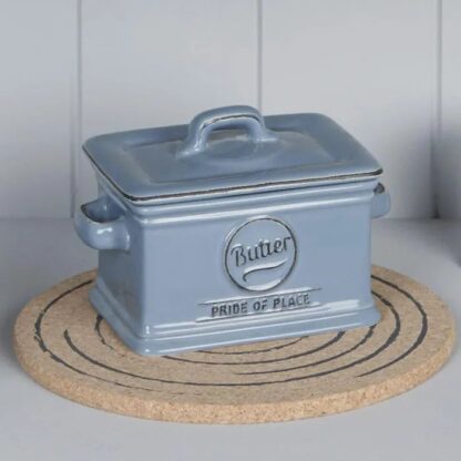 T&G Pride of Place Butter Dish: Blue - Image 3