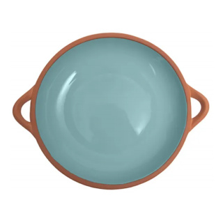 Dexam Sintra Glazed Terracotta Tapas Dish, Duck Egg, Large