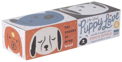 Danica Studio Pinch Bowls, Puppy Love, Set of 6 - Image 3