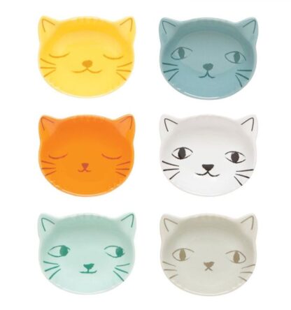 Danica Studio Pinch Bowls, Purrfect, Set of 6 - Image 4