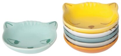 Danica Studio Pinch Bowls, Purrfect, Set of 6 - Image 3