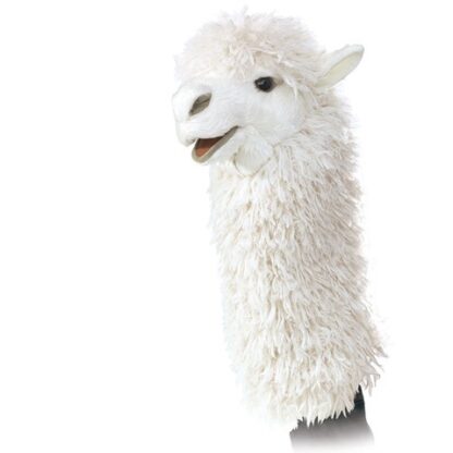 Folkmanis Puppet: Alpaca Stage Puppet - Image 5