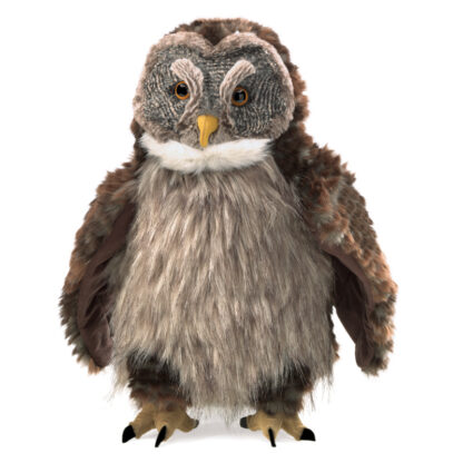 Folkmanis Puppet: Hooting Owl - Image 2