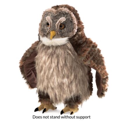 Folkmanis Puppet: Hooting Owl - Image 5