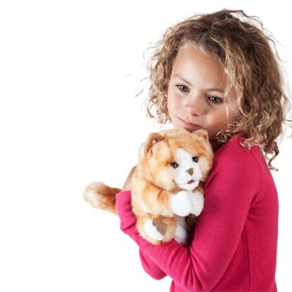 Folkmanis Puppet: Orange Tabby Kitten - Image 2