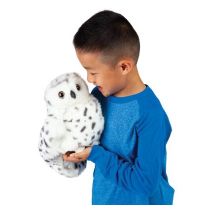 Folkmanis Puppet: Snowy Owl - Image 3