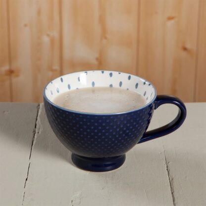 Now Designs Stamped Latte Stoneware Mug, Ink - Image 4