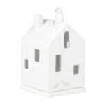 Räder Porcelain Tealight House, Cat on Roof