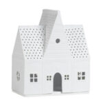 Räder Porcelain Tealight House, Gingerbread, Large