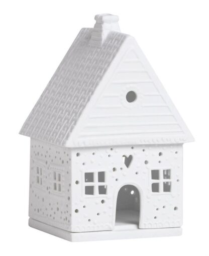 Räder Porcelain Tealight House, Gingerbread Snowball - Image 2