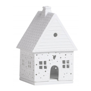 Räder Porcelain Tealight House, Gingerbread Snowball