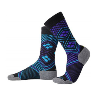 Solmate Socks: Adult Performance Crew Socks, Storm, Medium Large