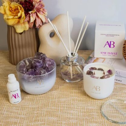AromaBotanicals Crystal Potpourri Set, Amethyst, 1kg - Image 3