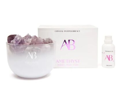 AromaBotanicals Crystal Potpourri Set, Amethyst, 1kg - Image 2