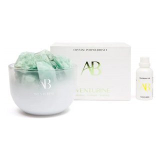 AromaBotanicals Crystal Potpourri Set, Aventurine, 1kg