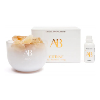 AromaBotanicals Crystal Potpourri Set, Citrine, 1kg