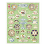 Cavallini & Co Vintage Puzzle, 1,000pc, Tea Time