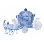 Crystal Puzzle: Royal Carriage, Blue