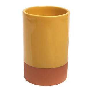 Dexam Sintra Glazed Terracotta Wine Cooler, Ocre