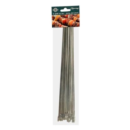 Eppicotispai Stainless Steel Flat Skewer, 12 Pack, 35cm - Image 2