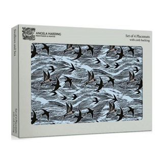 Museums & Galleries Placemats, Swallows and Sea, Set of 4