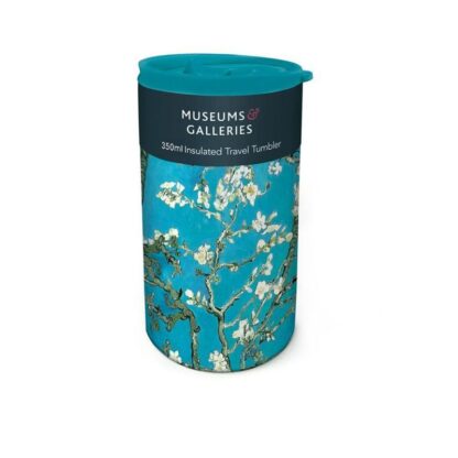 Museums & Galleries Travel Tumbler, Almond Branches in Bloom - Image 2