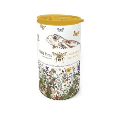 Museums & Galleries Travel Tumbler, Wildflower Hare - Image 2